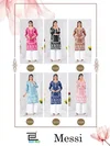 Messi By Blue Hills Rayon Thread Work Kurti With Bottom Size Combo
